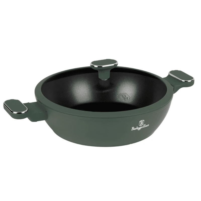 Тенджера Berlinger Haus BH8163 Matte Green 28 см