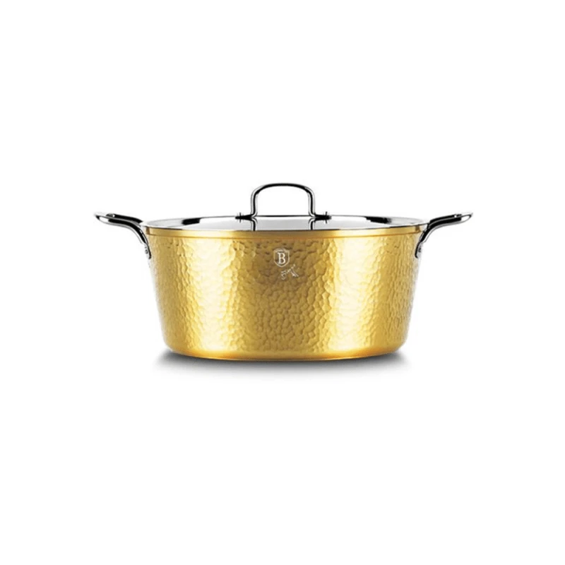 Тенджера Ø22 см Berlinger Haus BH8010 Hammered Gold