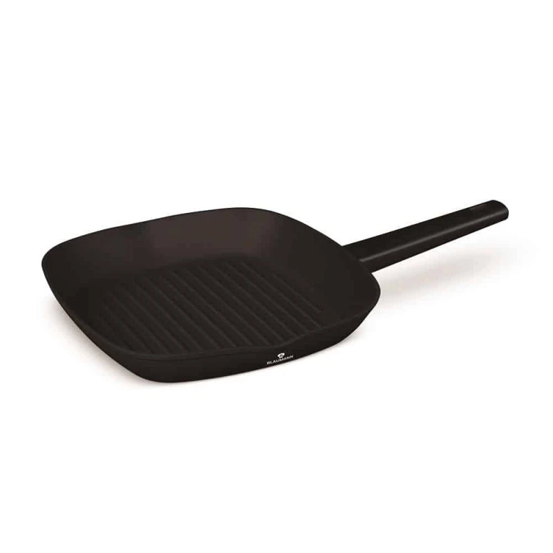 Грил тиган 26 см Blaumann BL3996 Black Silver