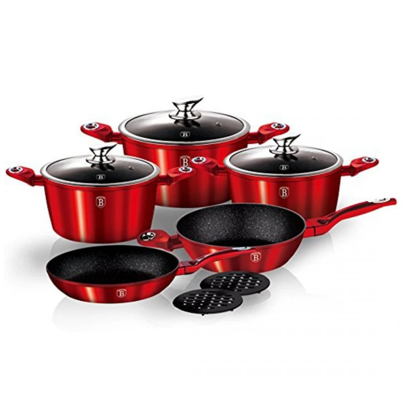 Комплект тенджери Berlinger Haus BH 1222 сет от 10&nbsp;части