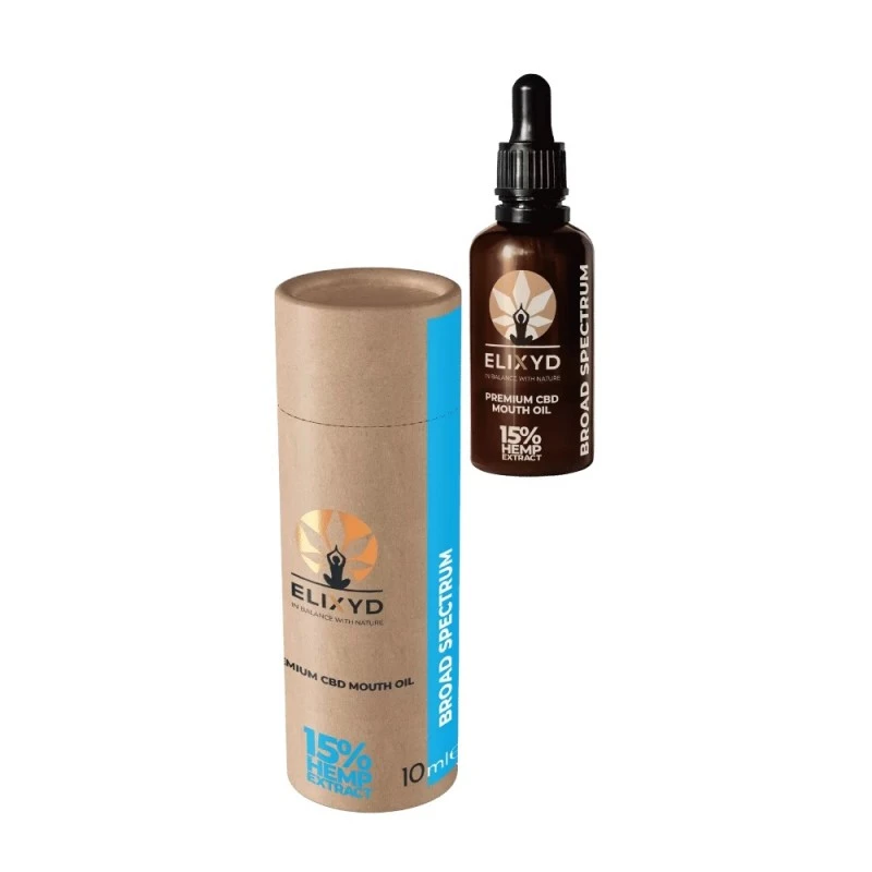 15% CBD масло ELIXYD Широк спектър