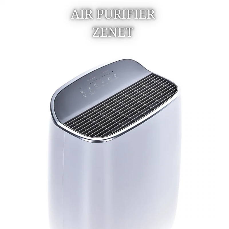 Пречиствател за въздух Zenet 202 с HEPA филтър и активен въглен за помещения до 30 м²