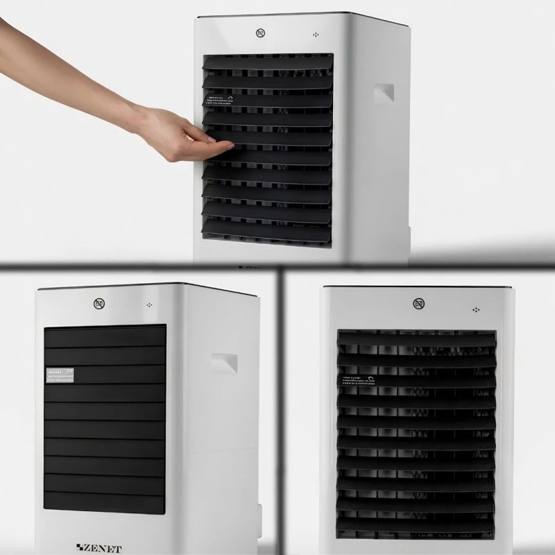 Преносим климатик за отопление и охлаждане Zenet ZET-481, Мобилен климатик за стая