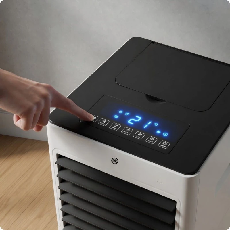 Преносим климатик за отопление и охлаждане Zenet ZET-481, Мобилен климатик за стая