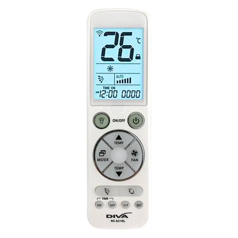 DIVA REMOTE CONTROL AIR CONDITION RCAC19L WH