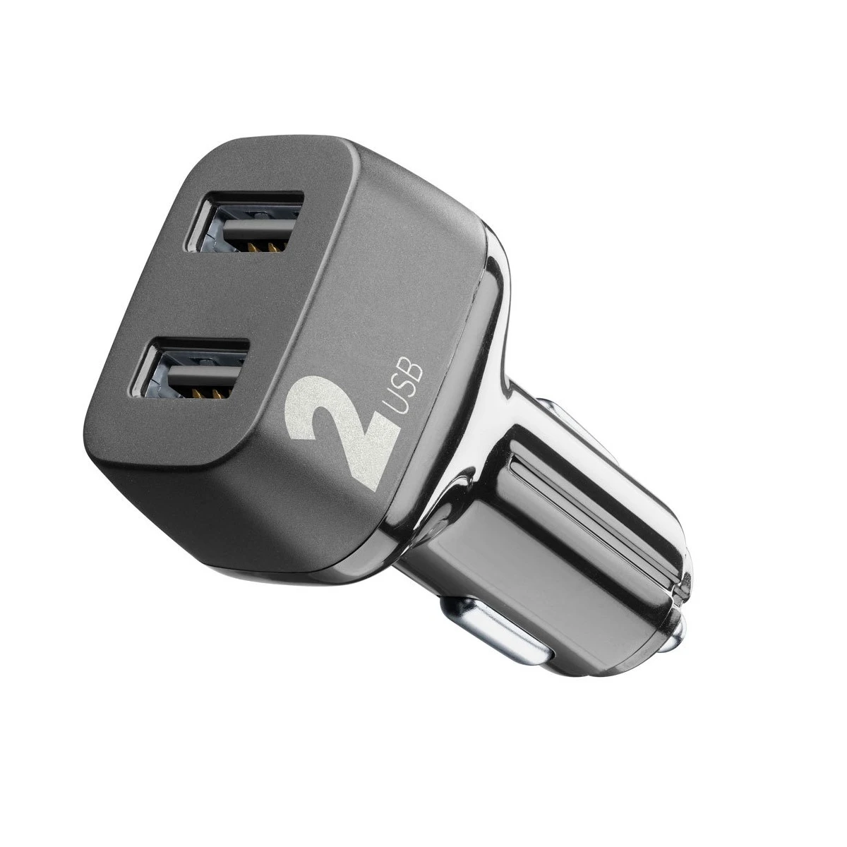 CELLULAR CAR CHARGER 2X12W QUICK CHARGE