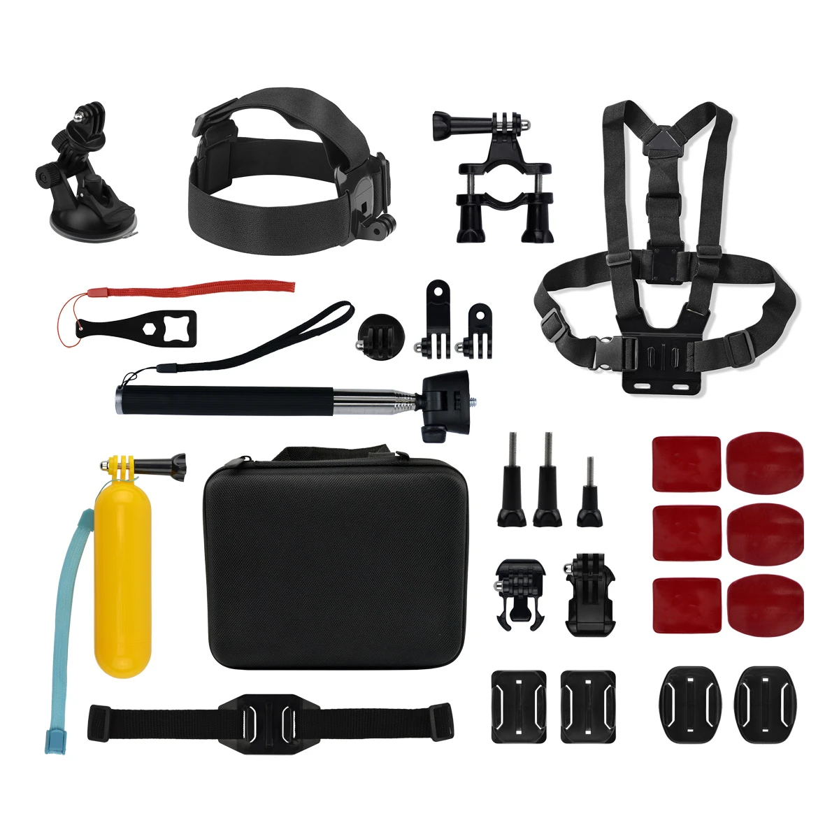 XMART ACTION CAMERA ACCESSORIES 27 IN 1