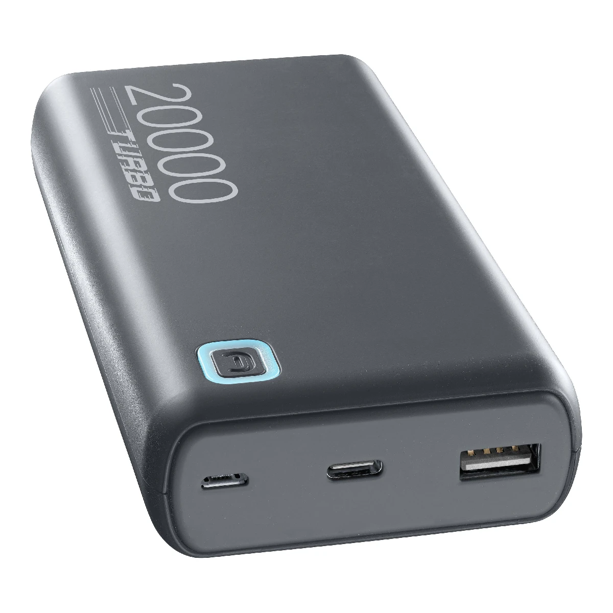 CELLULAR ВЪНШНА БАТЕРИЯ ESSENCE TURBO PD 20000 MAH СИВА