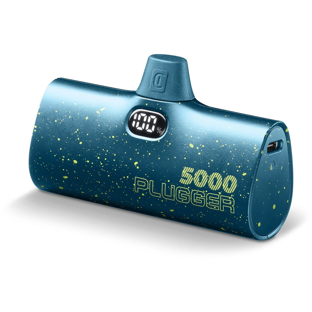 CELLULAR ВЪНШНА БАТЕРИЯ PLUGGER 5000 MAH СИНЯ