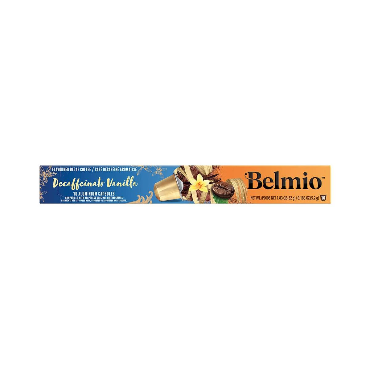 BELMIO DECAF VANILLA NESPRESSO 10 БР