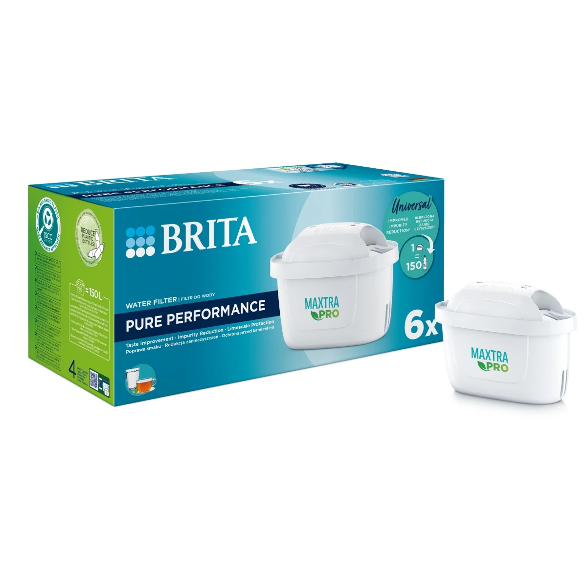 BRITA ФИЛТЪР MАКСТРА ПРО 6 БР./ОП.
