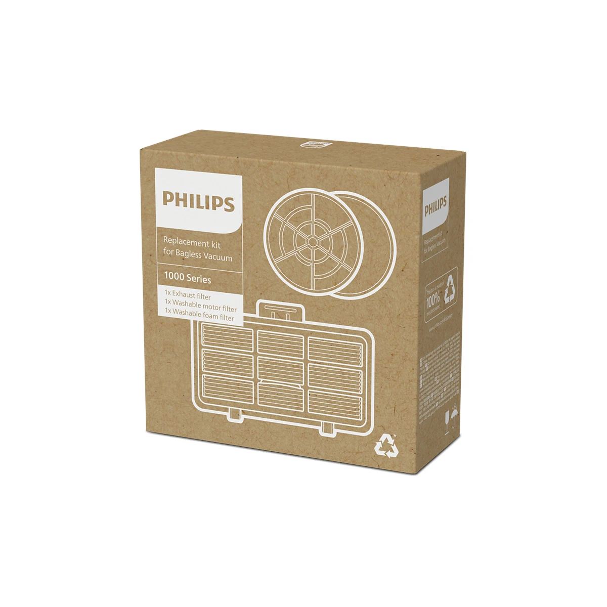 PHILIPS XV1210/01 К-КТ ФИЛТРИ XB10XX / XB11XX