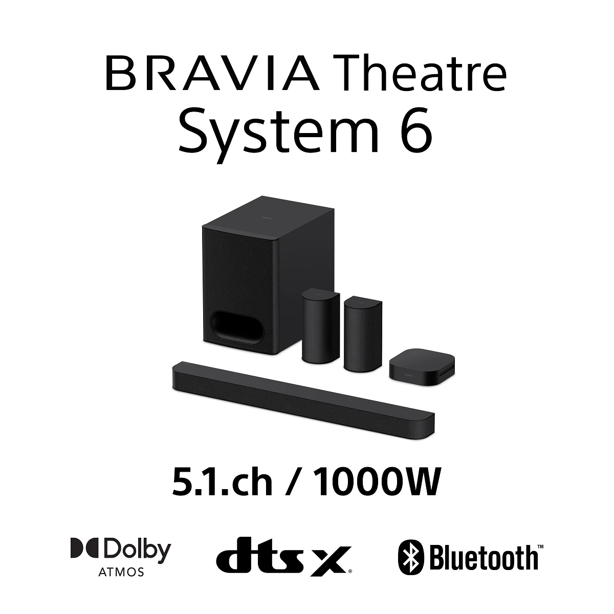SONY BRAVIA THEATRE SYSTEM 6 HT-S60 SOUNDBAR