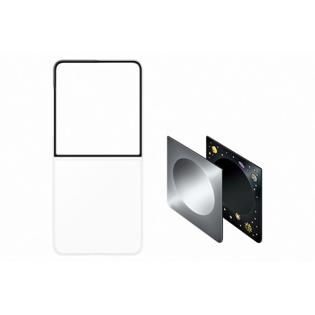 SAMSUNG EF-FF776CBEGWW FLIPSUIT MAGNET C. GALAXY Z FLIP 8 BK
