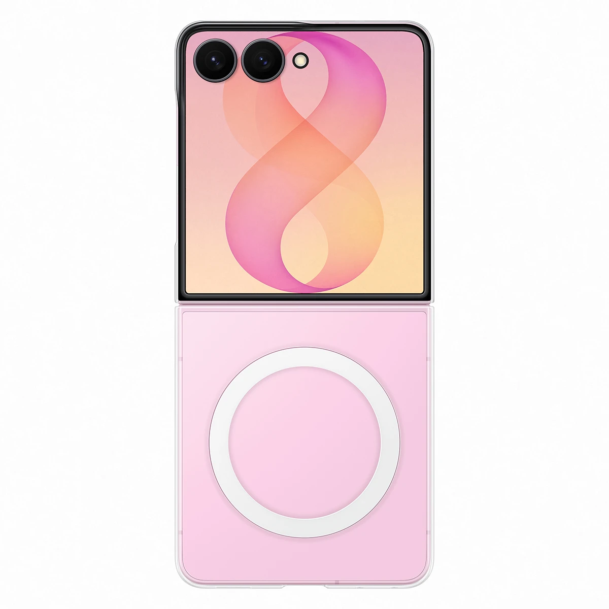 SAMSUNG EF-CF776CTEGWW CLEAR MAGNET CASE GALAXY Z FLIP 8 TR