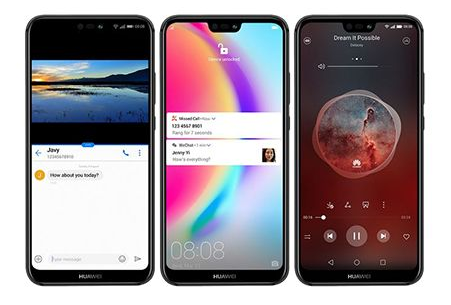 Мобилен Телефон HUAWEI P20 LITE BLUE - Техномаркет