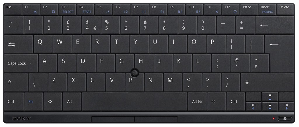 Sony wireless keyboard ps3 как подключить к компьютеру