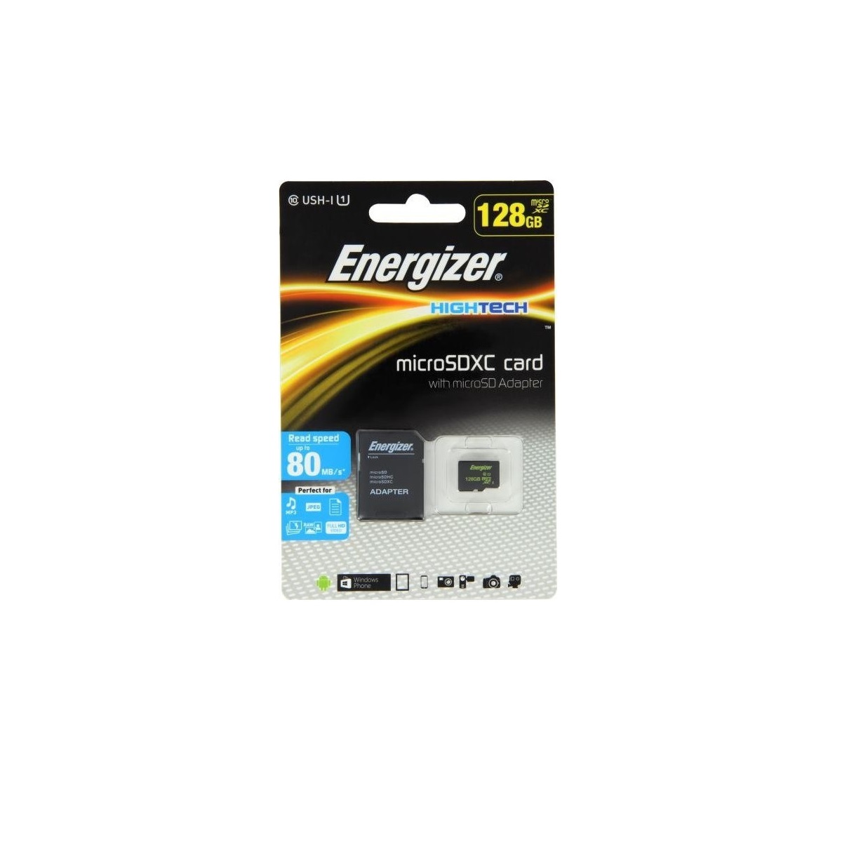 ENERGIZER MICRO SD CARD 128GB на цена 70лв. от Техномаркет